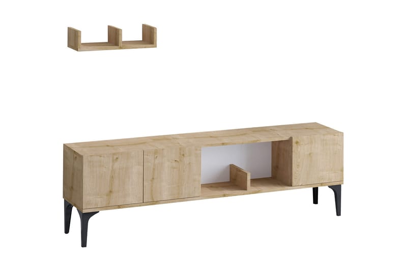 Desgrar TV-møbelsæt 150x47 cm - Blå - Møbler - TV borde & mediemøbler - Tv-møbelsæt
