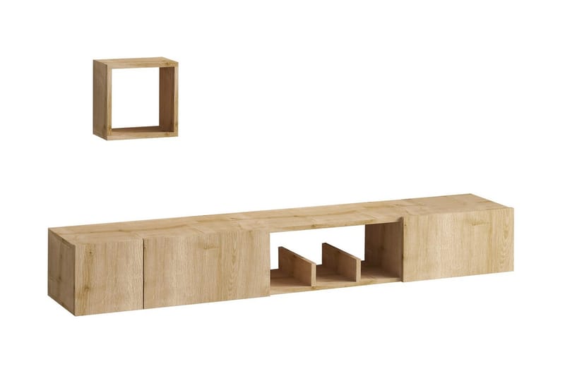 Desgrar TV-møbelsæt 180x25 cm - Natur - Møbler - TV borde & mediemøbler - Tv-møbelsæt