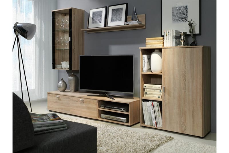 Dino TV-møbelsæt - Beige - Tv-møbelsæt
