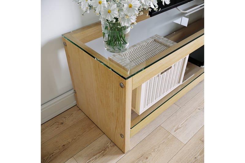 Malmby TV-Møbelsæt 140 cm - Brun - Møbler - TV borde & mediemøbler - Tv-møbelsæt