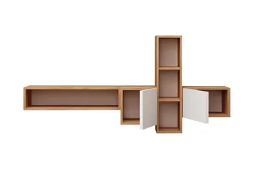 Mod Design Medieopbevaring - Træ / hvid - Møbler - TV borde & mediemøbler - Tv-møbelsæt