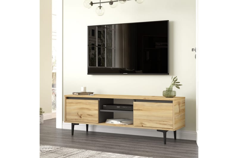 Rinorea TV-møbelsæt 140x48,1 cm - Flerfarvet - Tv-møbelsæt