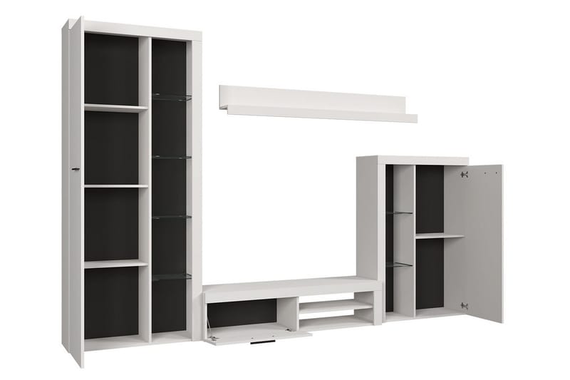 Rumba TV-Møbelsæt - Beige / Grå - Møbler - TV borde & mediemøbler - Tv-møbelsæt