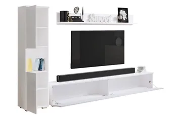 TV-møbelsæt - Hvid - Møbler - TV borde & mediemøbler - Tv-møbelsæt