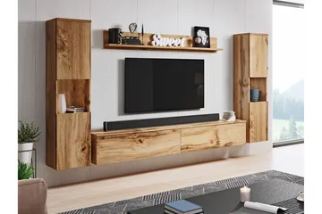 TV-møbelsæt - Natur - Møbler - TV borde & mediemøbler - Tv-møbelsæt