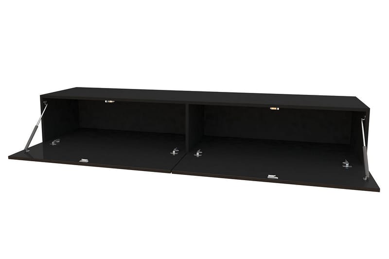 Vigo TV-møbelsæt 230x40x180 cm - Sort / hvid - Møbler - TV borde & mediemøbler - Tv-møbelsæt