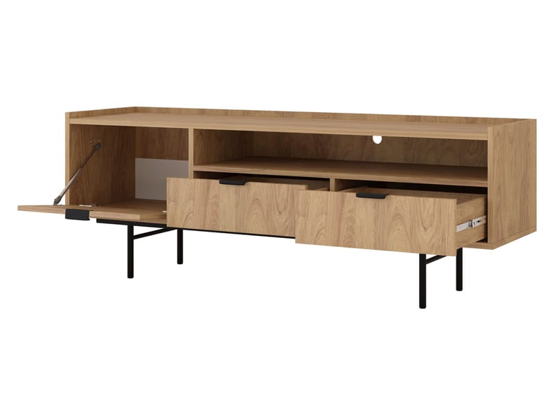 tv-skænk Edison Hickory-eg - Hickory-eg - Møbler - TV borde & mediemøbler - TV-borde