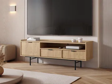tv-skænk Edison Hickory-eg - Hickory-eg - Møbler - TV borde & mediemøbler - TV-borde