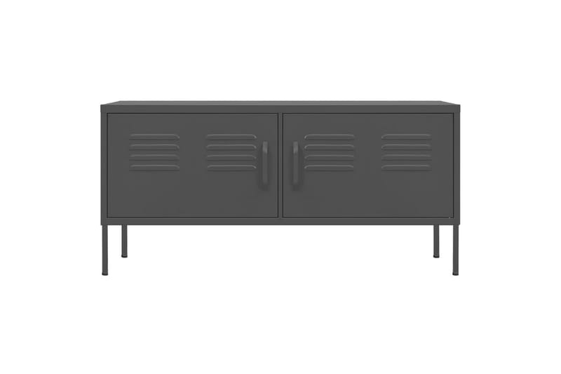 tv-skab 105x35x50 cm stål Antracitgrå - Antracit - Møbler - TV borde & mediemøbler - TV-borde