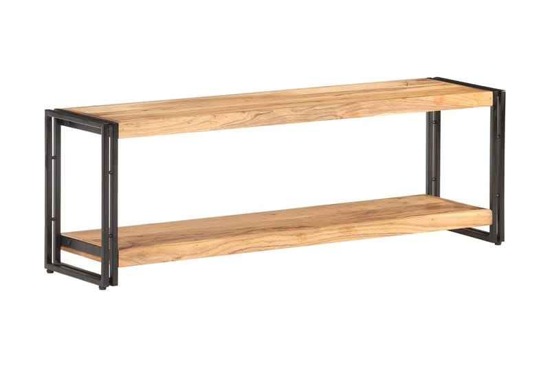 Tv-skab 120x30x40 cm massivt akacietræ - Møbler - TV borde & mediemøbler - TV-skab