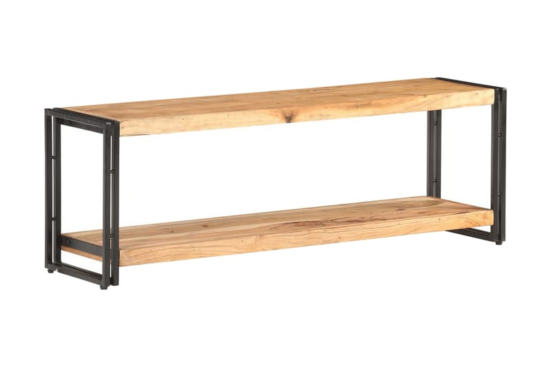 Tv-skab 120x30x40 cm massivt akacietræ - Møbler - TV borde & mediemøbler - TV-skab
