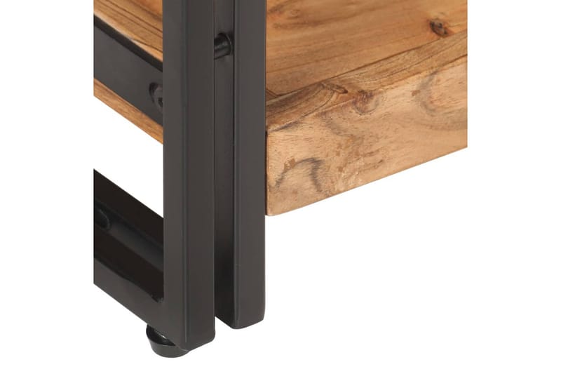 Tv-skab 120x30x40 cm massivt akacietræ - Møbler - TV borde & mediemøbler - TV-skab