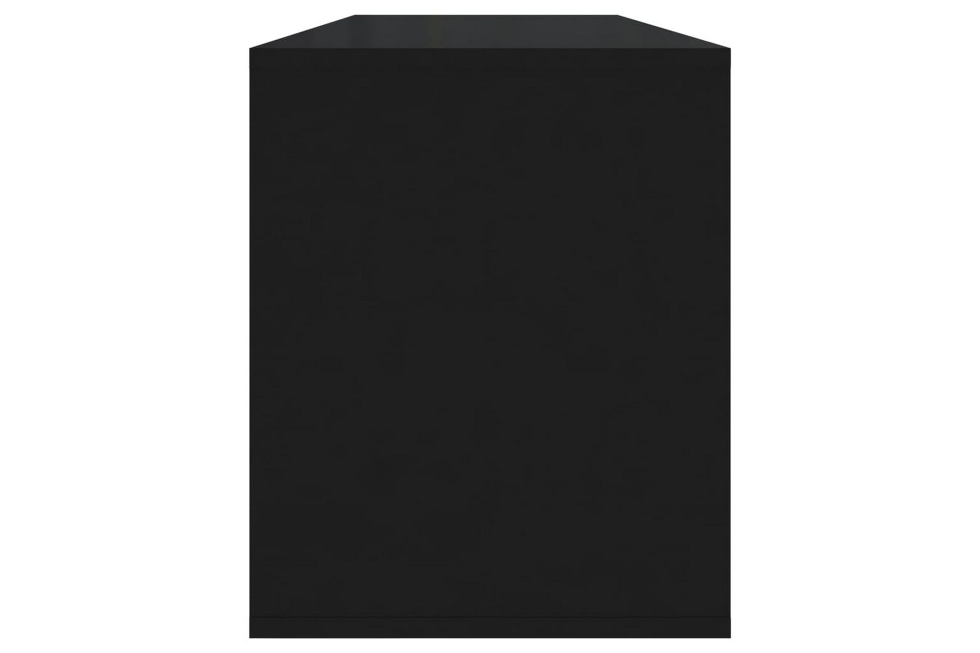 tv-skab 130x35x50 cm spånplade sort - Sort - Møbler - TV borde & mediemøbler - TV-borde