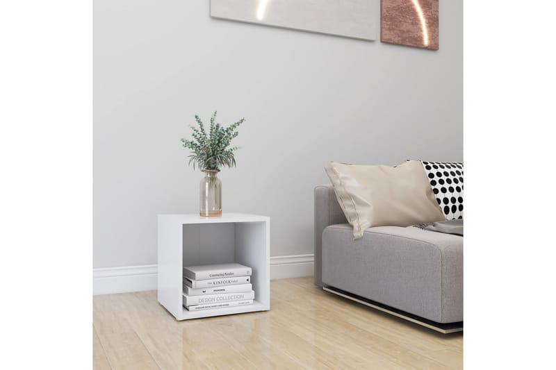 tv-skab 37x35x37 cm spånplade hvid - Hvid - Møbler - TV borde & mediemøbler - TV-borde