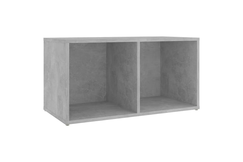 tv-skab 72x35x36,5 cm spånplade betongrå - Grå - TV-borde