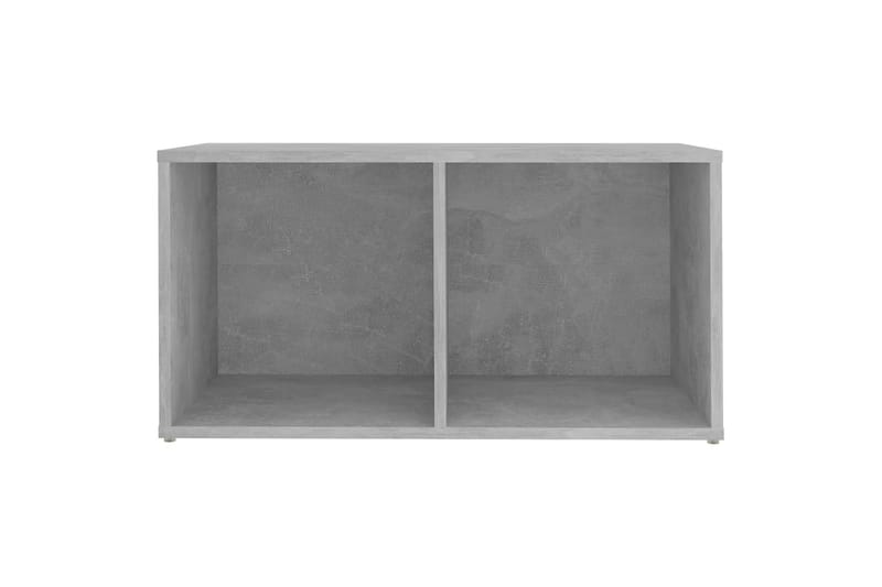 tv-skab 72x35x36,5 cm spånplade betongrå - Grå - TV-borde