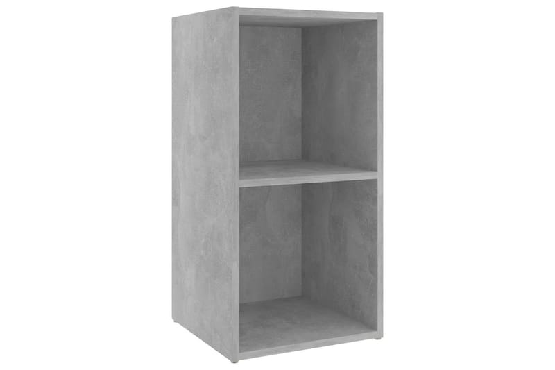tv-skab 72x35x36,5 cm spånplade betongrå - Grå - Møbler - TV borde & mediemøbler - TV-borde