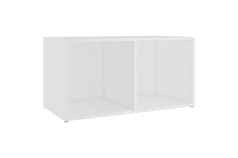 tv-skab 72x35x36,5 cm spånplade hvid - Hvid - TV-borde