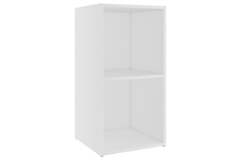 tv-skab 72x35x36,5 cm spånplade hvid - Hvid - TV-borde