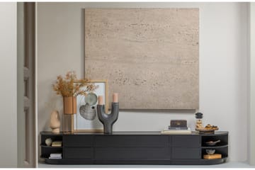 Arteksio Tv-Skab 100 cm - Sort - Møbler - TV borde & mediemøbler - TV-borde