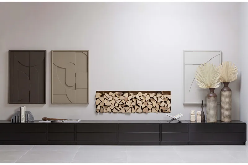 Arteksio Tv-Skab 100 cm, Sort