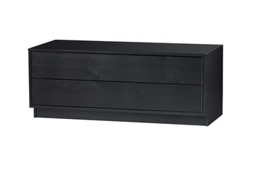 Arteksio Tv-Skab 100 cm - Sort - Møbler - TV borde & mediemøbler - TV-borde