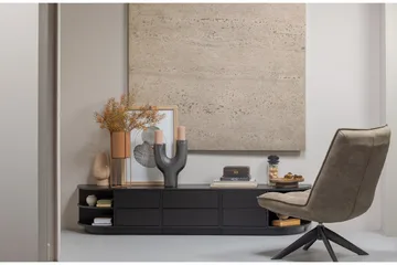 Arteksio Tv-Skab 75 cm - Sort - Møbler - TV borde & mediemøbler - TV-borde