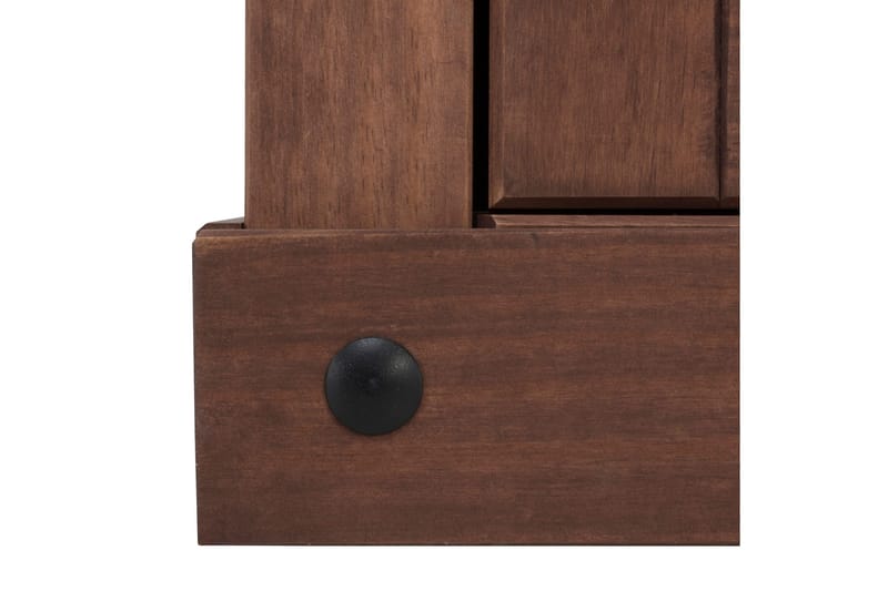 Ayala tv-skab 90x100 cm - mørkebrun - Møbler - TV borde & mediemøbler - TV-skab