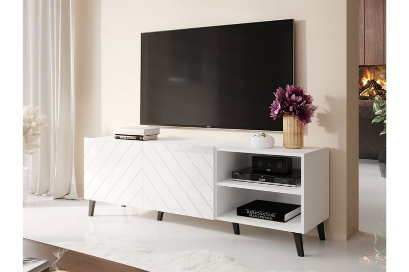 Beto Tv-skab 150 cm - Hvid - Møbler - TV borde & mediemøbler - TV-skab