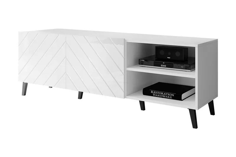 Beto Tv-skab 150 cm, Hvid