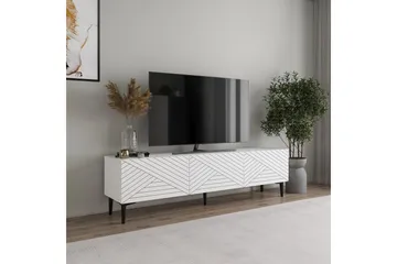 TV-skab Botswana Hvid - Hvid - Møbler - TV borde & mediemøbler - TV-borde