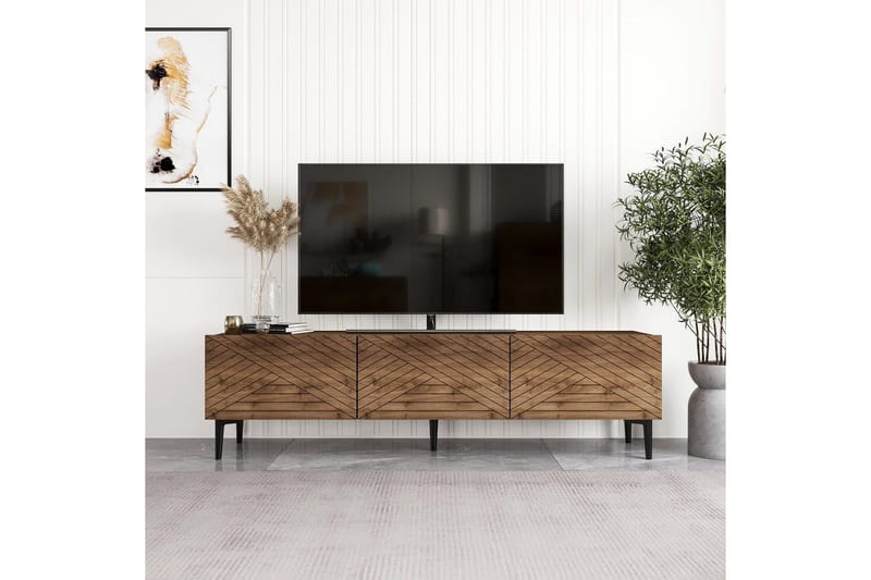 TV-skab Botswana Valnød - Valnød - Møbler - TV borde & mediemøbler - TV-borde