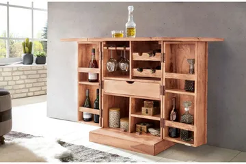 Cluett barskab - Træ / natur - Husholdning - Bar & vin - Barmøbler