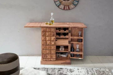 Cluett barskab - Træ / natur - Husholdning - Bar & vin - Barmøbler