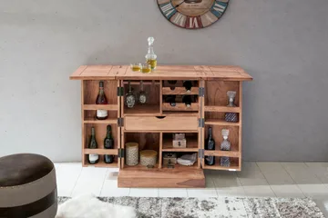 Cluett barskab - Træ / natur - Husholdning - Bar & vin - Barmøbler