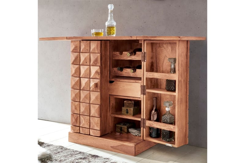 Cluett barskab - Træ / natur - Husholdning - Bar & vin - Barmøbler