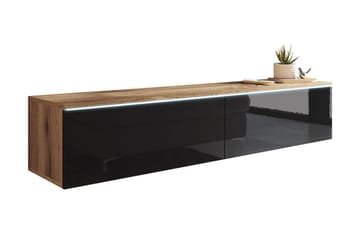 Cuguen Tv-skab 140 cm Hvid LED