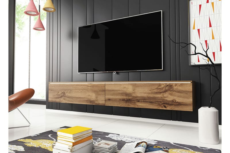 Cuguen Tv-skab 180 cm - Lys Natur - Møbler - TV borde & mediemøbler - TV-borde