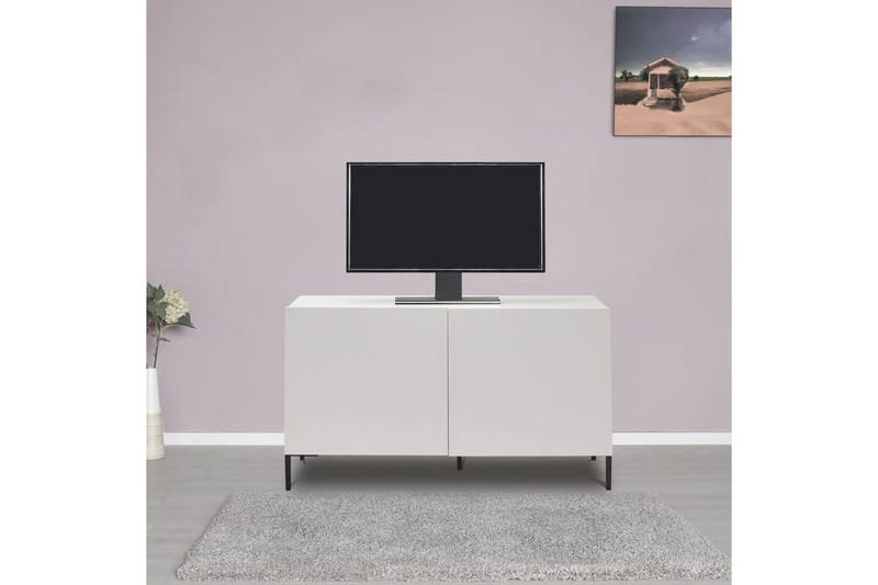 TV-skab Galnor Diamant / Hvid - Diamant / Hvid - Møbler - TV borde & mediemøbler - TV-borde