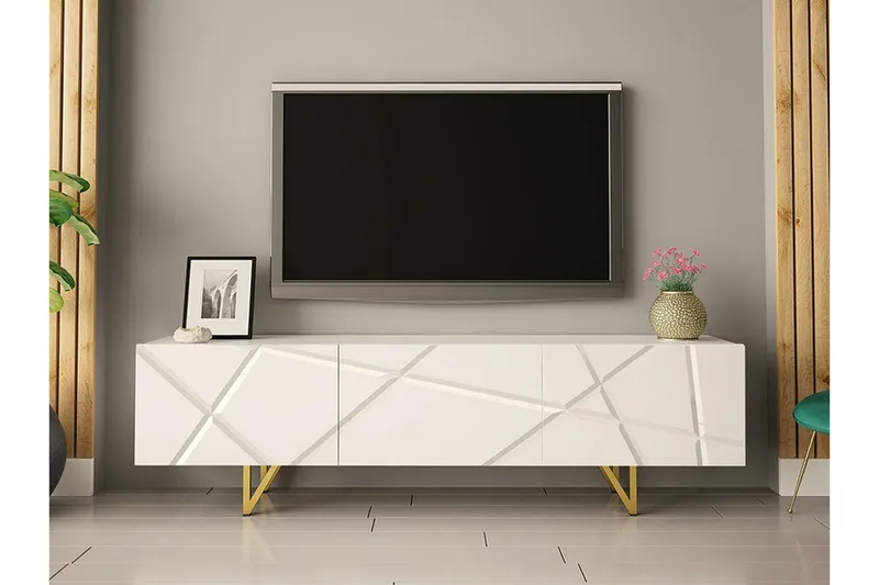 Glenndale Tv-skåp 180 cm Concept 55 White - Møbler - TV borde & mediemøbler - TV-skab