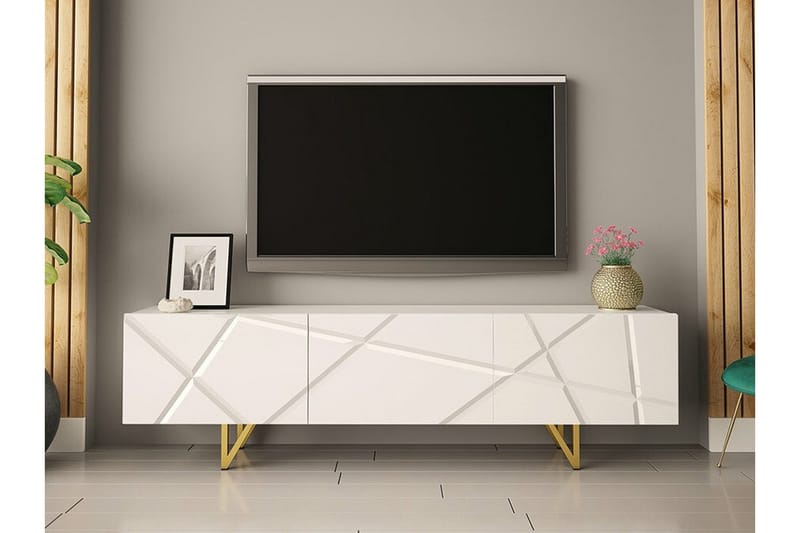 Glenndale Tv-skåp 180 cm Concept 55 White - Møbler - TV borde & mediemøbler - TV-skab