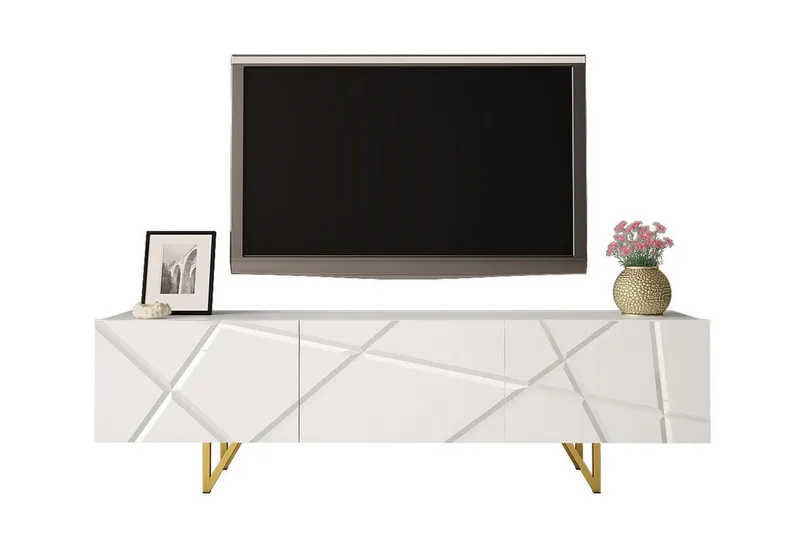 Glenndale Tv-skåp 180 cm Concept 55 White - Møbler - TV borde & mediemøbler - TV-skab