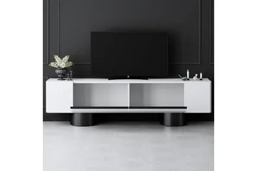 TV-skab Hvid / Sort - Hvid / Sort - Møbler - TV borde & mediemøbler - TV-borde