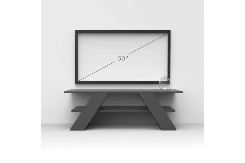TV-skab Janesh Hvid - Hvid - Møbler - TV borde & mediemøbler - TV-borde