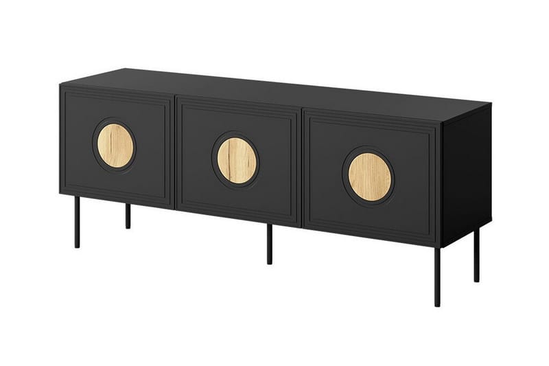 Juniskär TV-Skab 151 cm, Sort