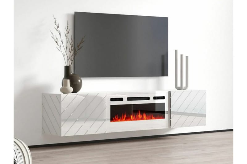Juniskär TV-Skab 183 cm - Hvid - Møbler - TV borde & mediemøbler - TV-skab