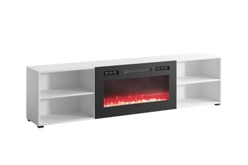 Juniskär TV-Skab 200 cm - Hvid - Møbler - TV borde & mediemøbler - TV-borde