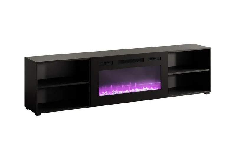 Juniskär TV-Skab 200 cm, Sort