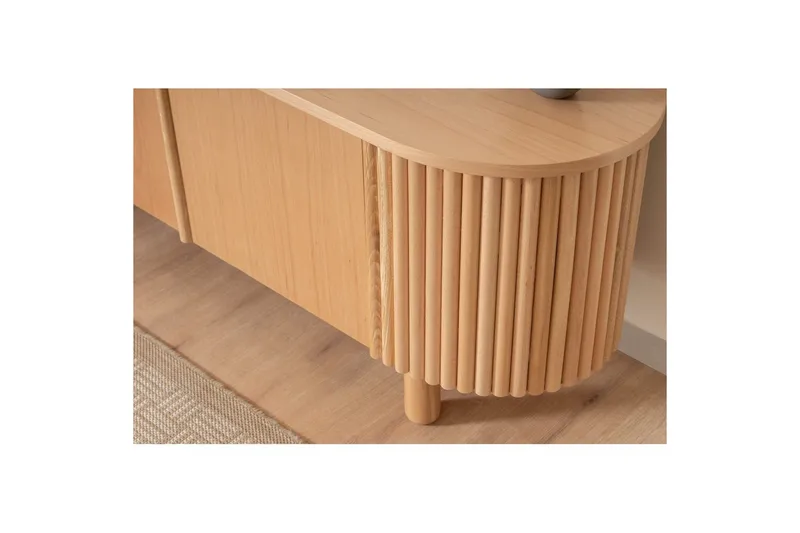 TV-skab Karela Bøg - Lysfarvet træ - Møbler - TV borde & mediemøbler - TV-borde