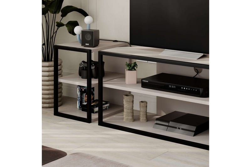 TV-skab Kelinmoor Lys Mocha - Lys Mocha - Møbler - TV borde & mediemøbler - TV-borde